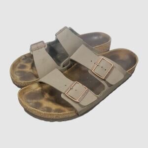 Birkenstock Arizona Brown Suede Leather Sandal Size (?) Made in Germany